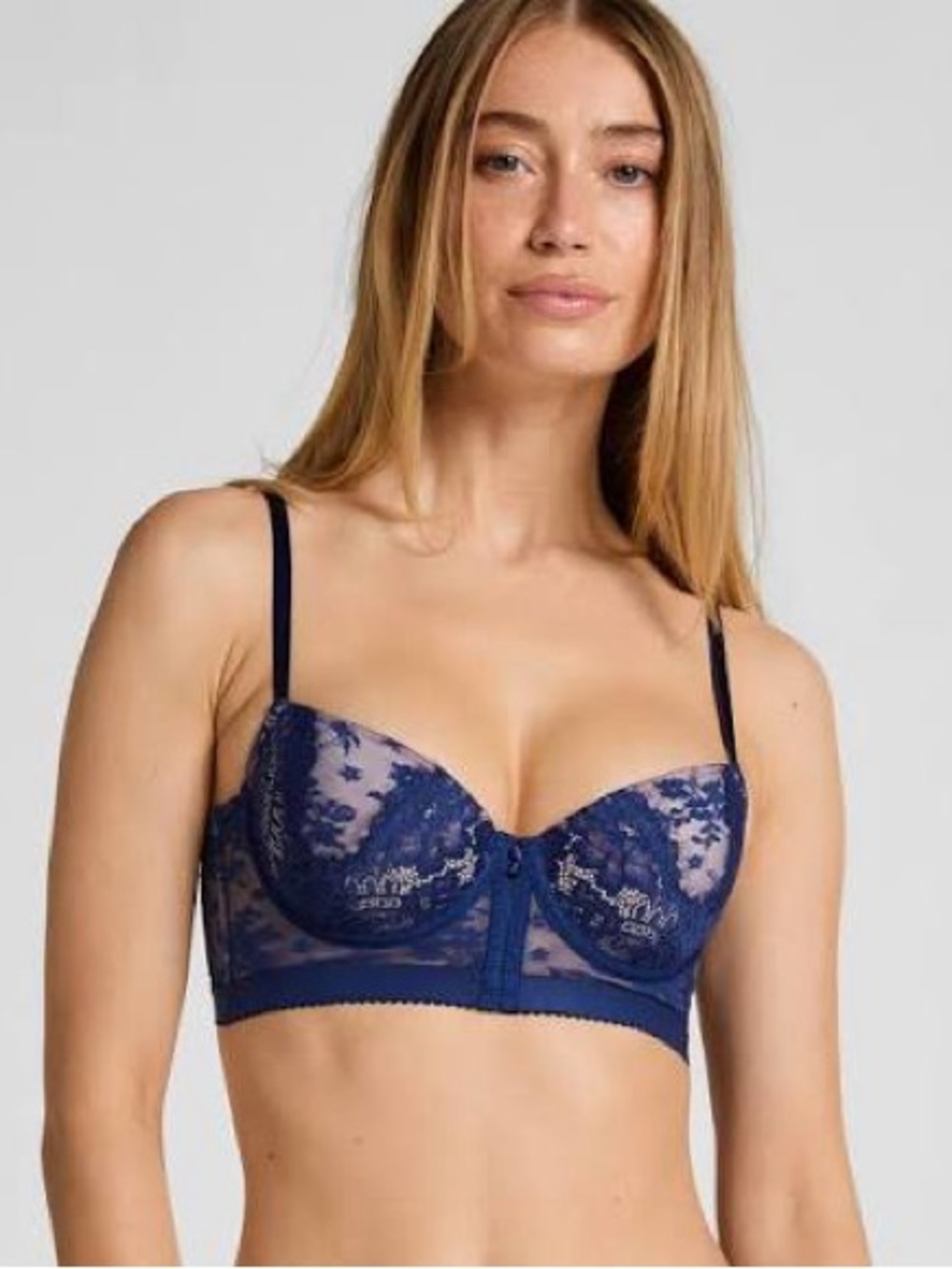 Lou Padded Underwired Longline Bra
